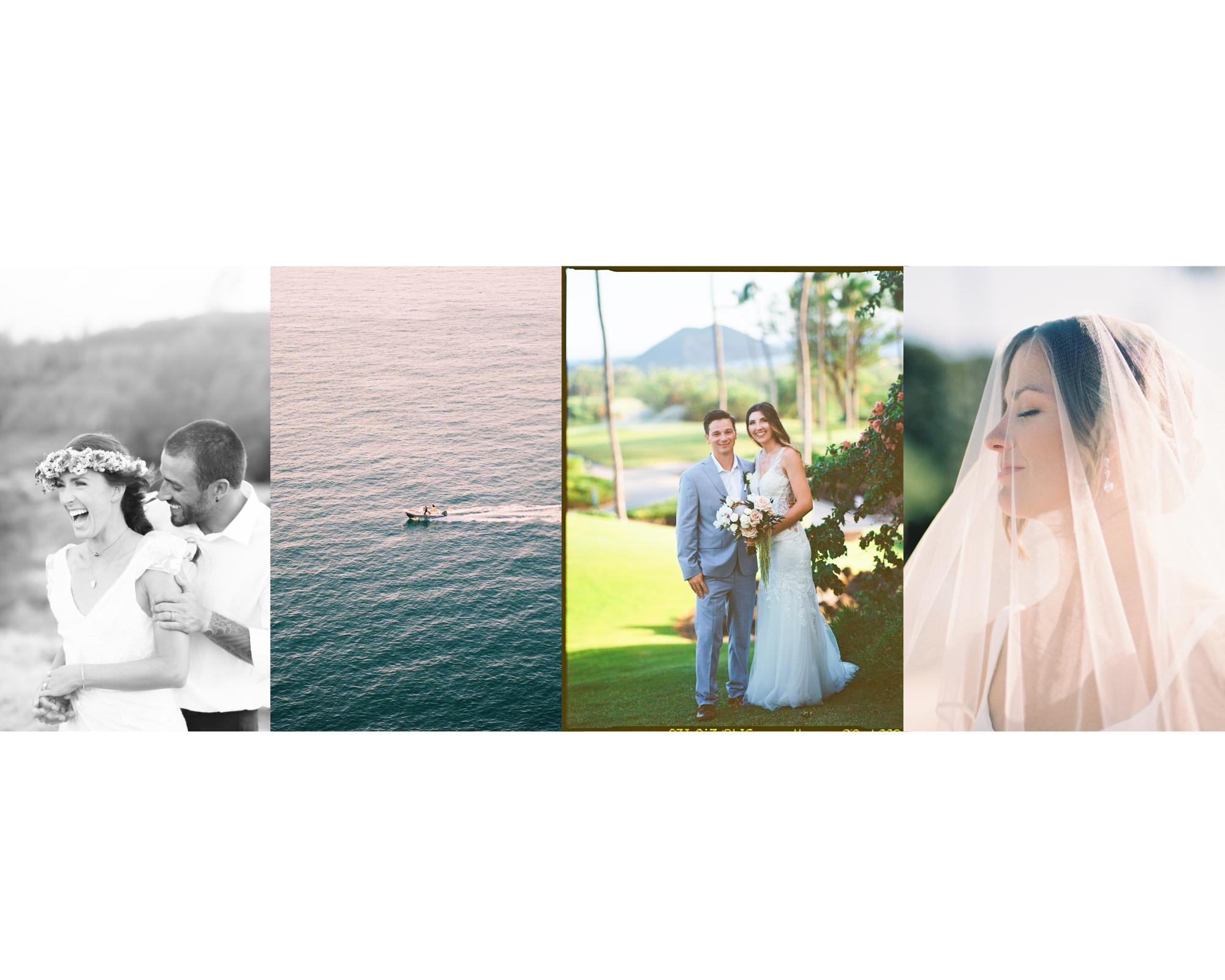 Capturing weddings in Hawaii for couples using film photography.