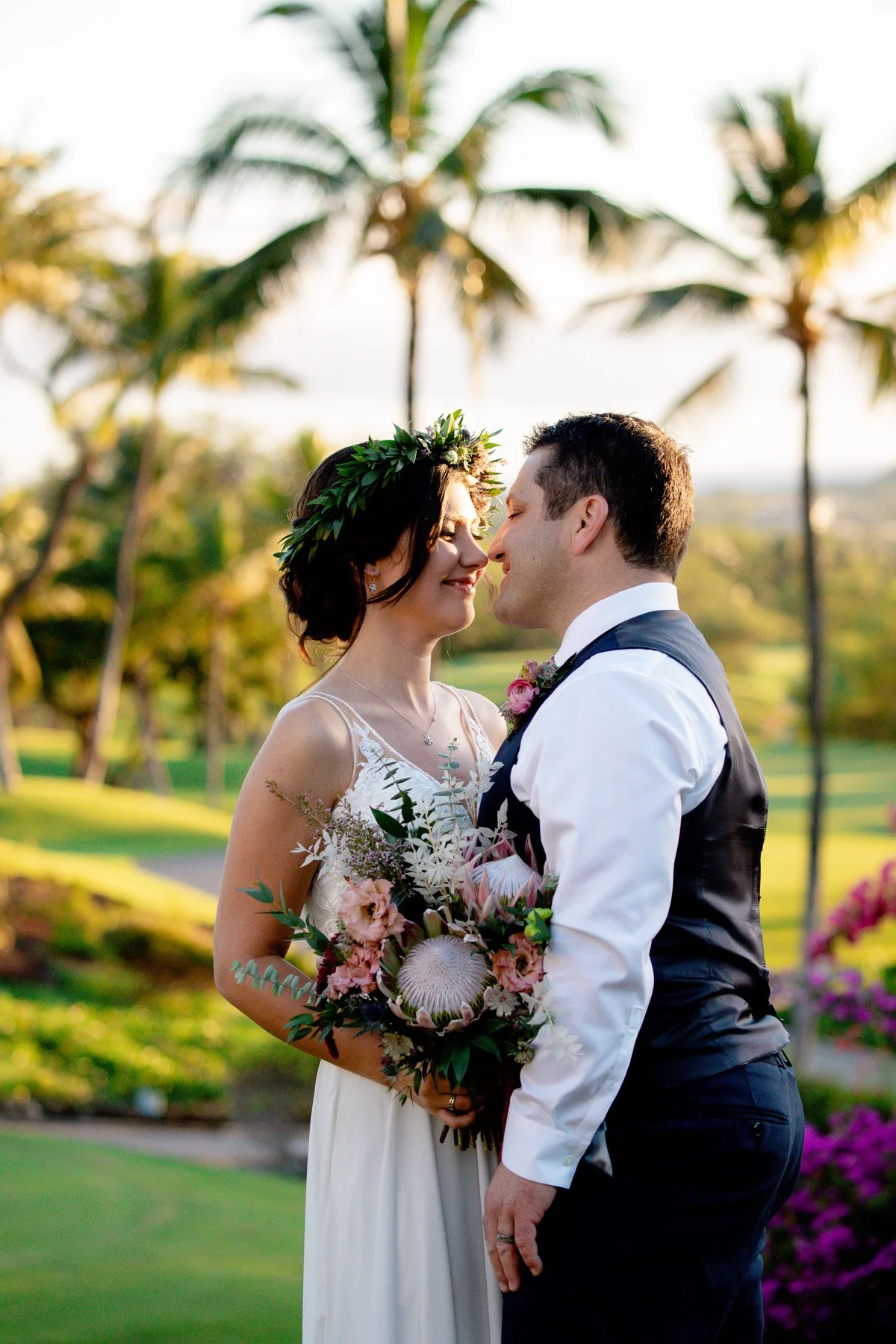 The ultimate guide to planning a wedding at Gather on Maui in Wailea for couples.