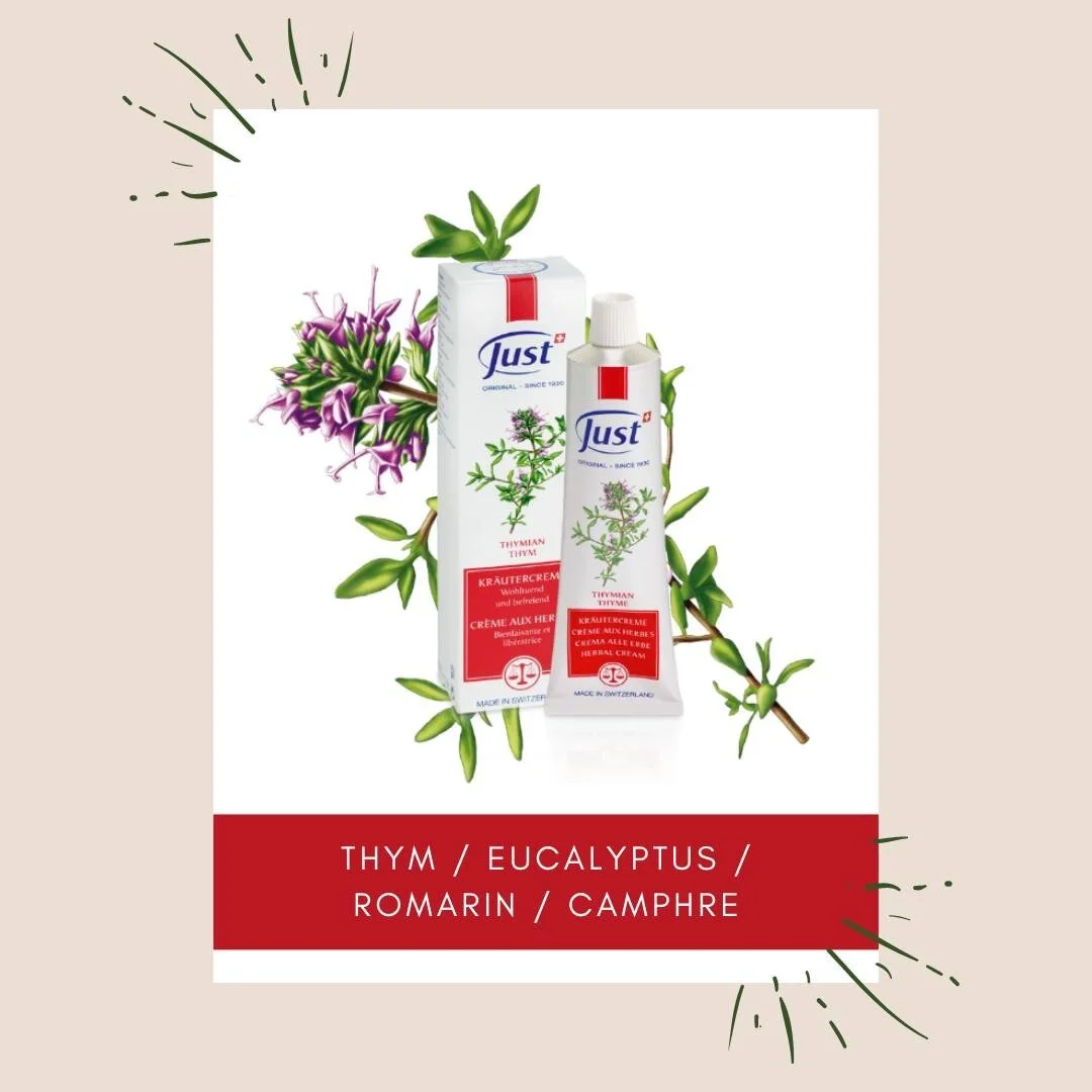 #produitdequalit&eacute; JUST

Avec un jour de retard, je vous pr&eacute;sente un autre produit de la marque JUST qu'il faut imp&eacute;rativement avoir chez soi : la cr&egrave;me au Thym.

La cr&egrave;me au Thym est une cr&egrave;me aux plantes de 