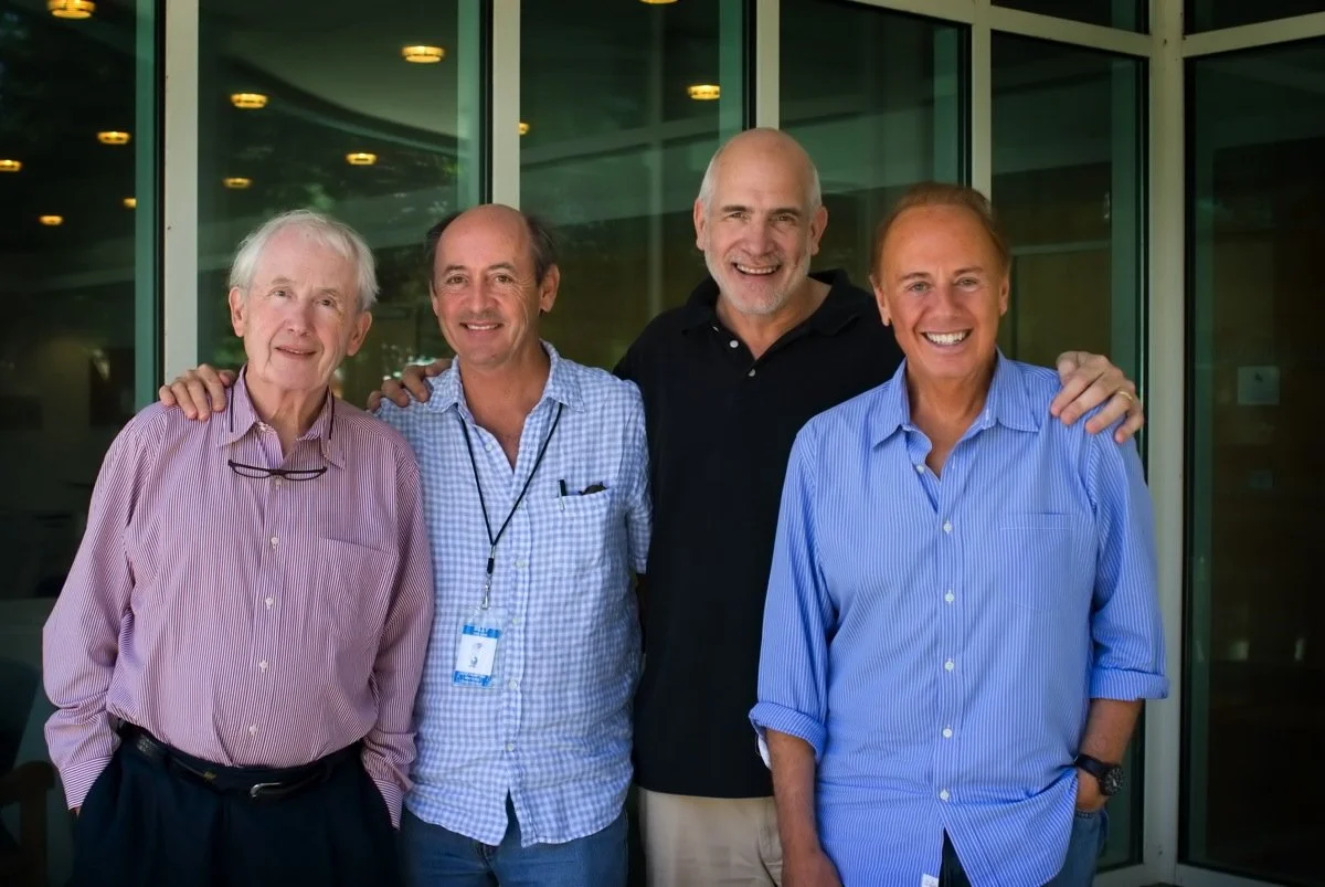 Frank McCourt, Billy Collins, Robert Reeves, and Roger Rosenblatt