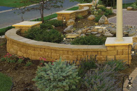 Highland Stone® Freestanding Wall