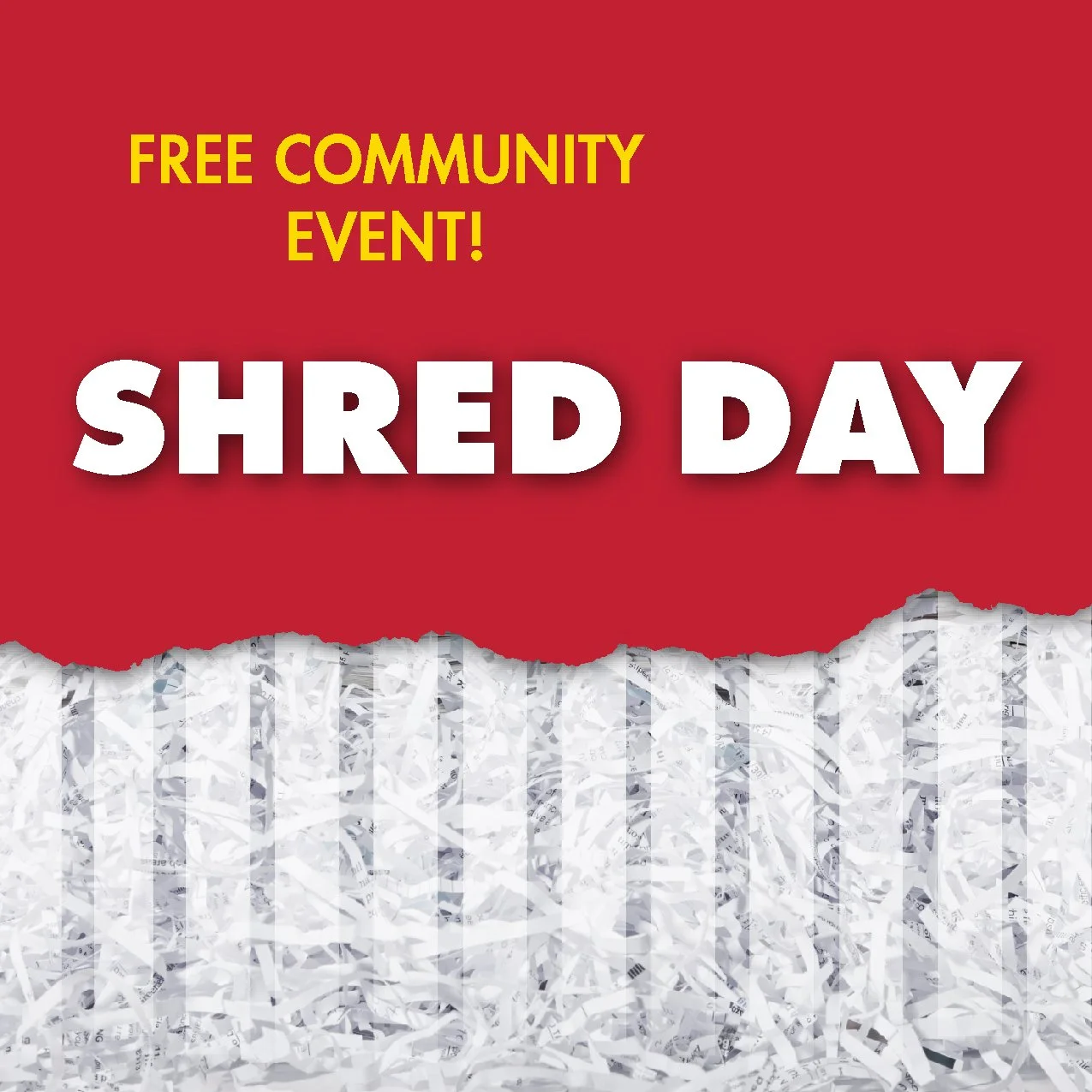 Shred Day - Bishop Branch