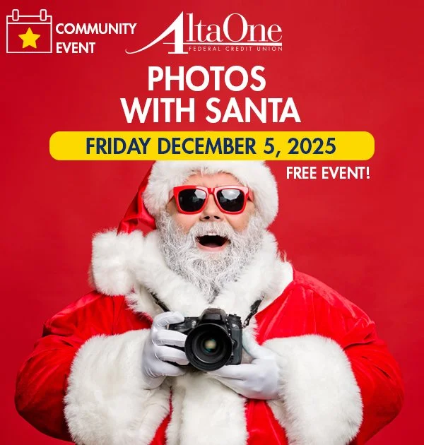 Photos With Santa | AltaOne Ridgecrest - Corporate Branch | December 5, 2025