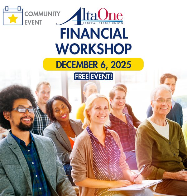 AltaOne Financial Workshop | FREE Event