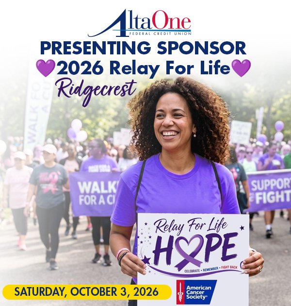 AltaOne Proudly Sponsors Relay For Life Ridgecrest