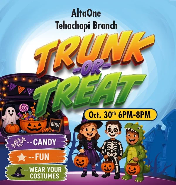 Tehachapi Branch Trunk-or-Treat | October 30, 2026