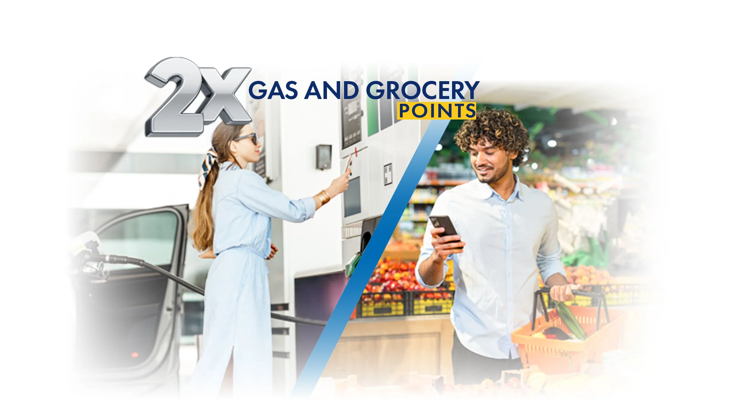 <b>2X Points On Gas & Groceries! Now—Oct 31st!</b>