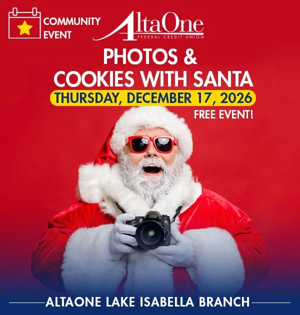 Holiday Fun! Photos &amp; Cookies With Santa At AltaOne Lake Isabella Branch