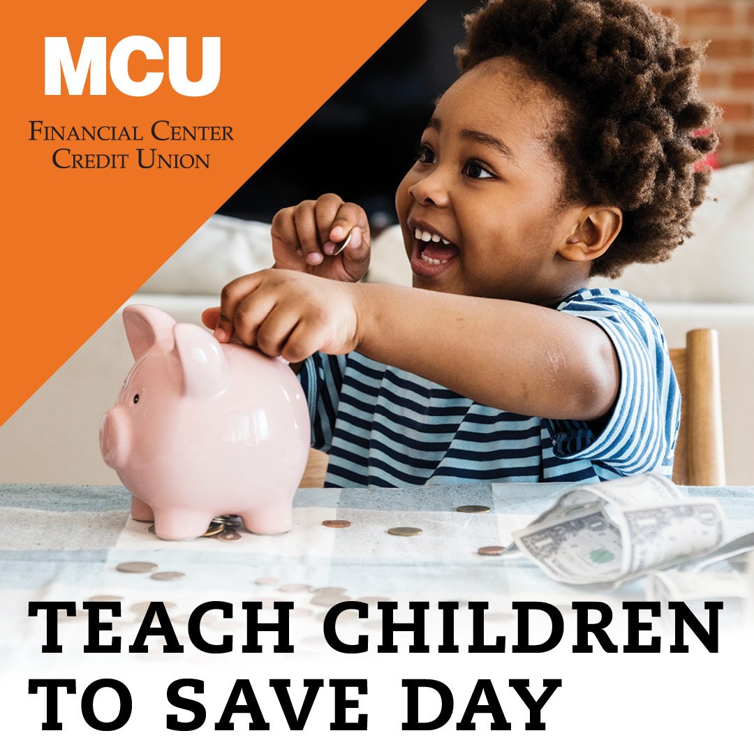 Today is Teach Children to Save Day! With our Growing Tree accounts, you can help your child get off to a good start towards a bright financial future. Check them out at: https://loom.ly/5eaXPs4