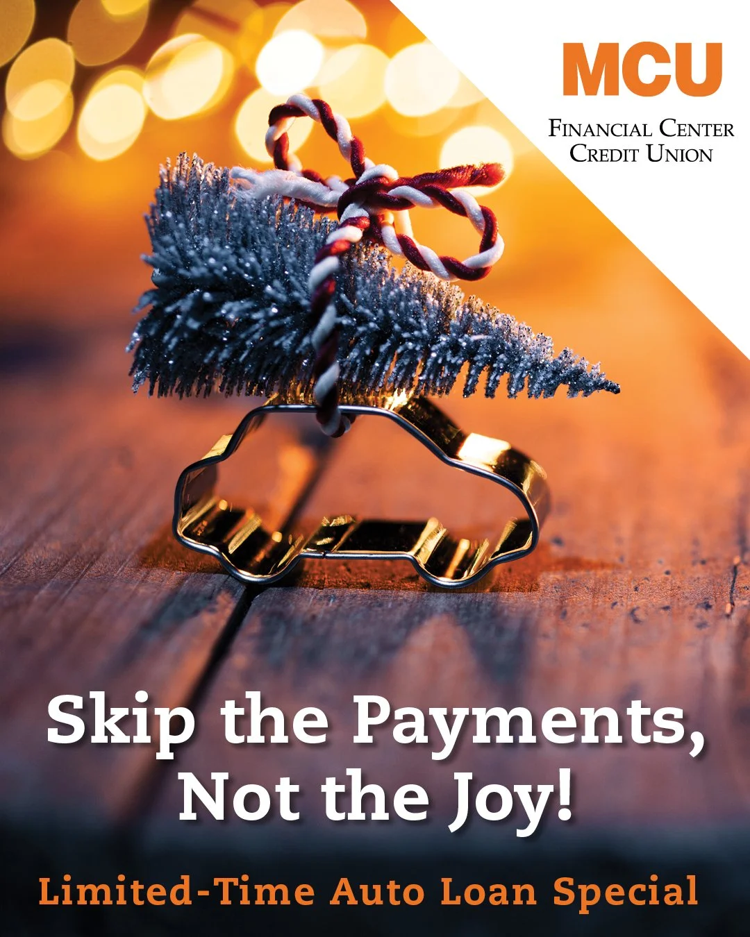 Give yourself the gift that keeps on giving &ndash; no payments until February on auto loans! 🎁 Make  the most of this holiday season with our 3.99% APR*  auto loan special. Apply today: https://loom.ly/ZTLLBps