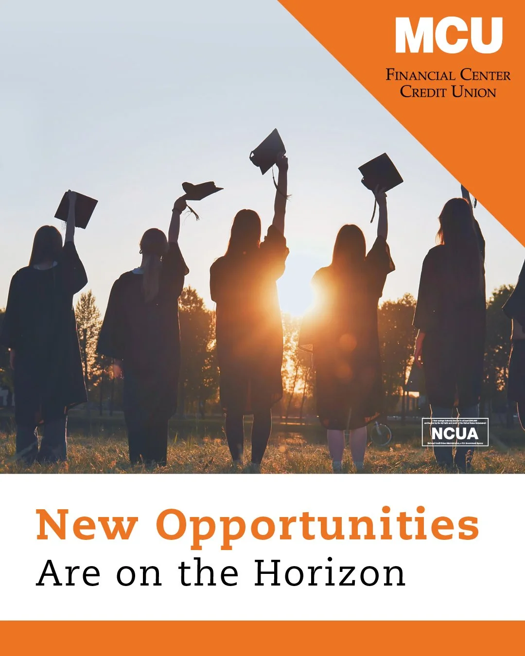 Congratulations, class of 2026! As you close out this chapter, remember that your college memories will last a lifetime. Your debt shouldn&rsquo;t. Explore student loan options at: mcucreditunion.com/student-loans.