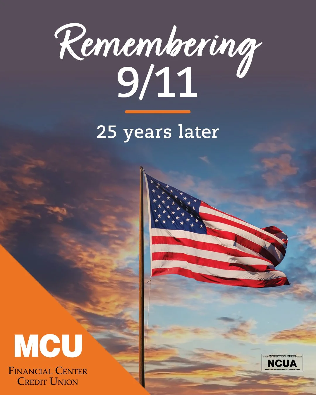 Today marks 25 years since the events of 9/11. We pause to remember those who lost their lives and to honor the courage of the first responders and all who served in the days that followed. May we honor the fallen by never forgetting.