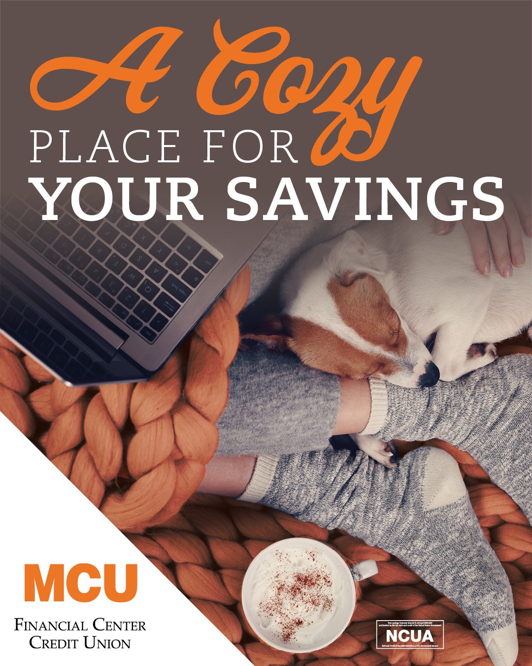 Grab a blanket and a Share Certificate from MCU and cozy up to great savings this fall. 🧣 Settle in with a competitive rate and watch your savings grow all season long. It&rsquo;s a simple way to make your money work a little harder.