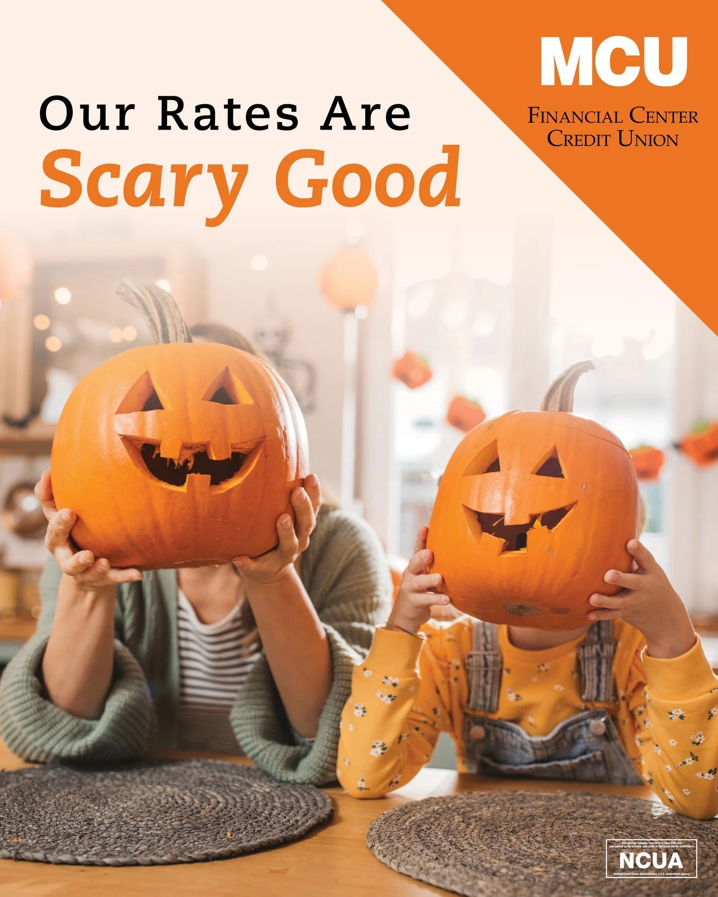 Don&rsquo;t let high auto loan rates give you a fright! 👻🚗 Finance your next ride with MCU and enjoy competitive rates*, flexible terms and financing for new and used vehicles. Put scary rates in the rearview mirror and cruise into fall with financ