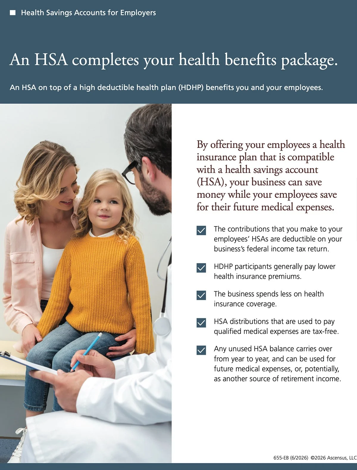 Health Savings Accounts for Employers
