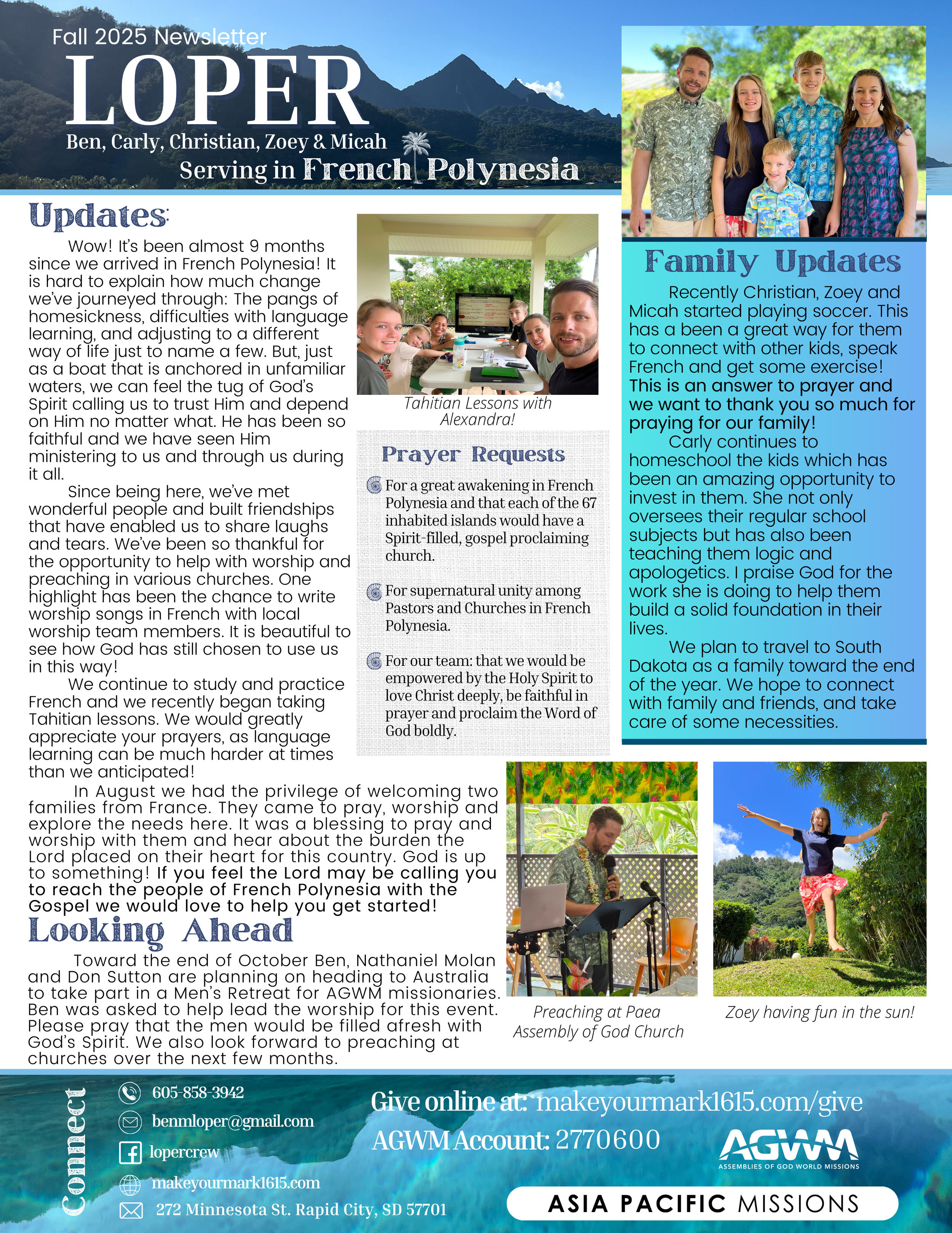 Fall 2025 Newsletter