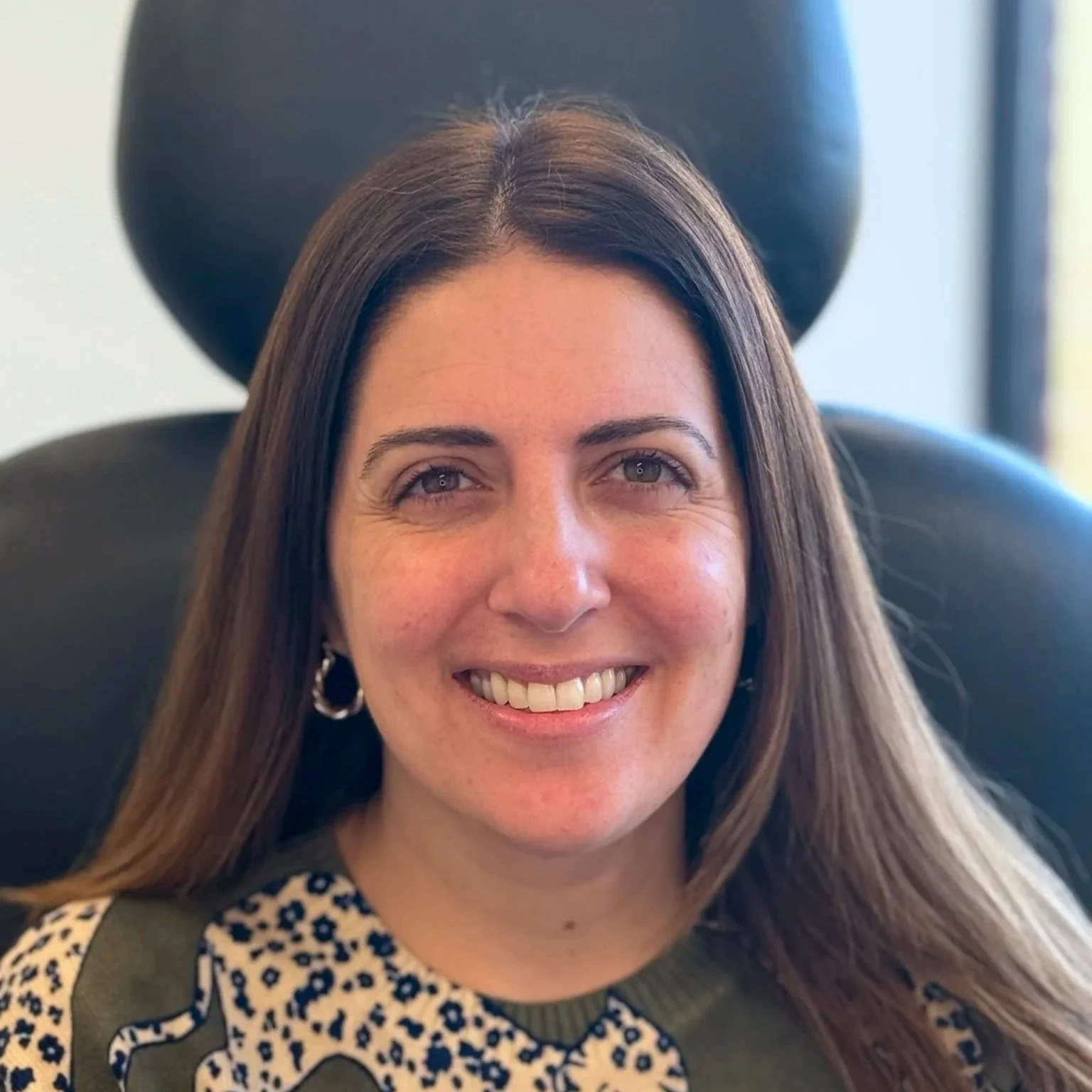 Female client before Neurotoxin treatment at Morph Med Spa in Ridgefield, CT — visible expression lines on forehead and around eyes