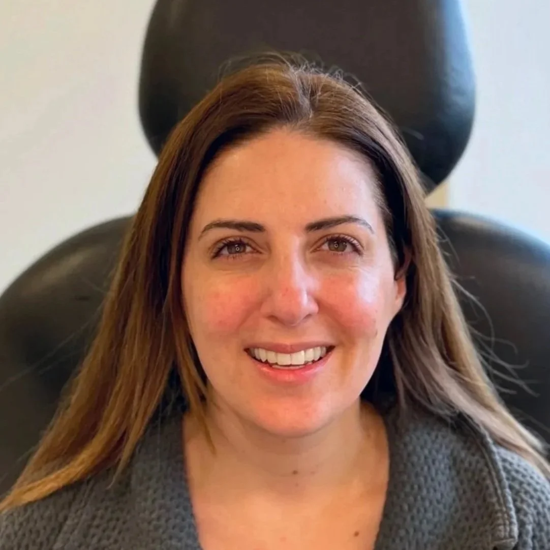 Female client after Neurotoxin treatment at Morph Med Spa in Ridgefield, CT — softened forehead lines and smoother brow area