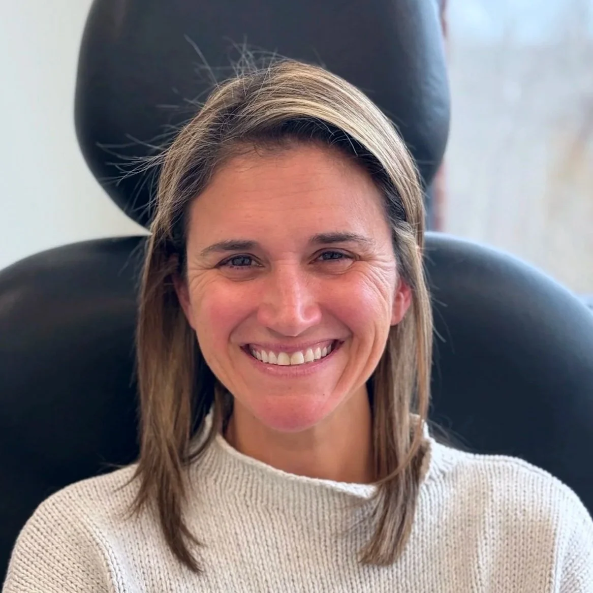 Female client before Neurotoxin treatment at Morph Med Spa in Ridgefield, CT – visible forehead, brow, and eye-area expression lines