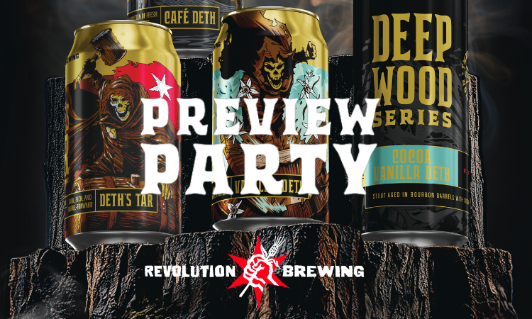 Deep Wood Preview Party with Revolution Brewing