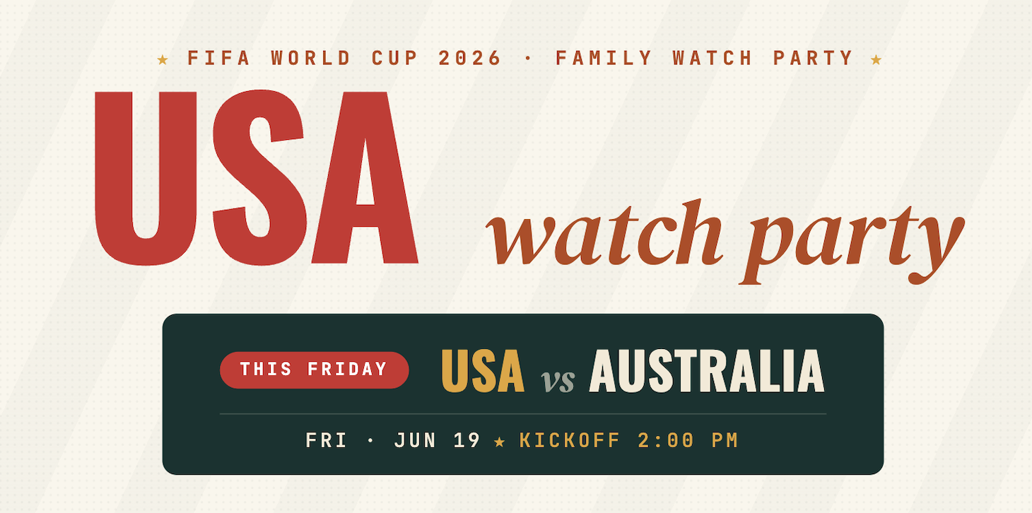 World Cup Watch Party USA vs. Australia