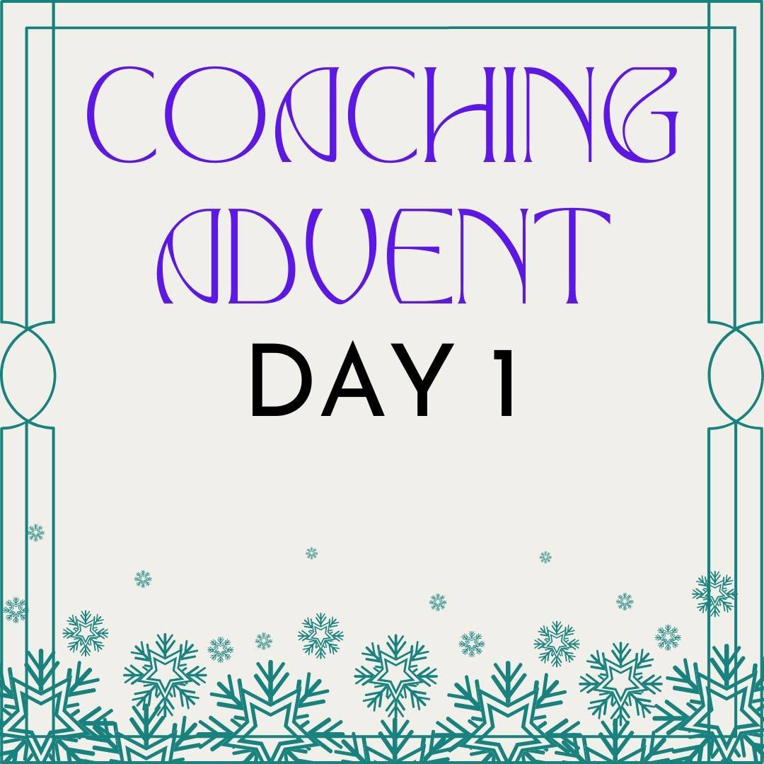 Want to invest in yourself this December? Sign up to my FREE Coaching Advent series. Daily deep coaching prompts to work through your blocks. Here's Day 1 as a taster of what you'll be getting.

𝗖𝗢𝗠𝗠𝗜𝗧𝗠𝗘𝗡𝗧 𝗢𝗕𝗝𝗘𝗖𝗧𝗜𝗢𝗡

When we buck u