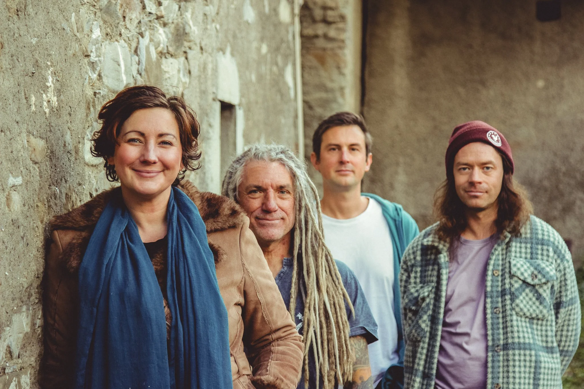 Encore party band playing live at a wedding reception in Morzine