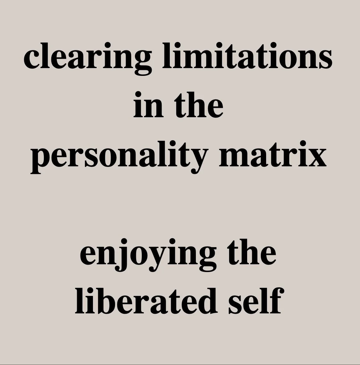 dissolving identity matrix limitations: releasing defensiveness & the false self