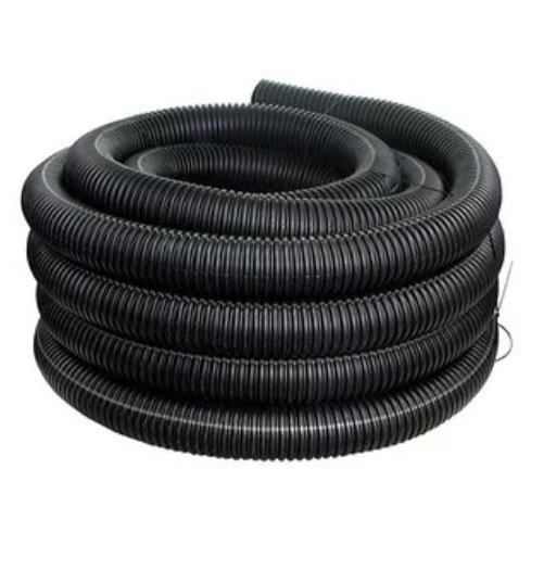 ADS 6 in. x 100 ft. Single Wall Pipe Solid