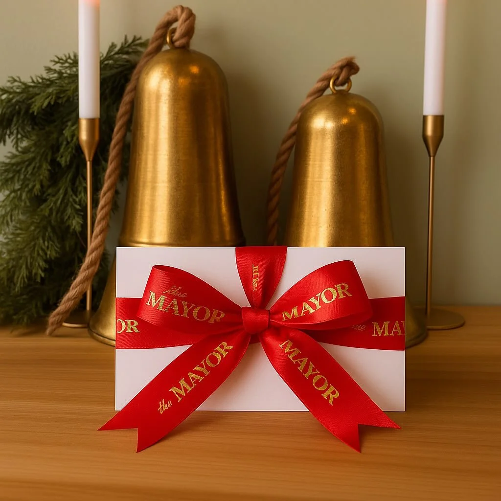 Holiday Gift Suite, but make it custom! Design, sourcing and production for branded ribbon, retail bags and tissue paper for the holidays. 

Looking for custom packaging for your business, message me for details. I can help with design, sourcing, pro