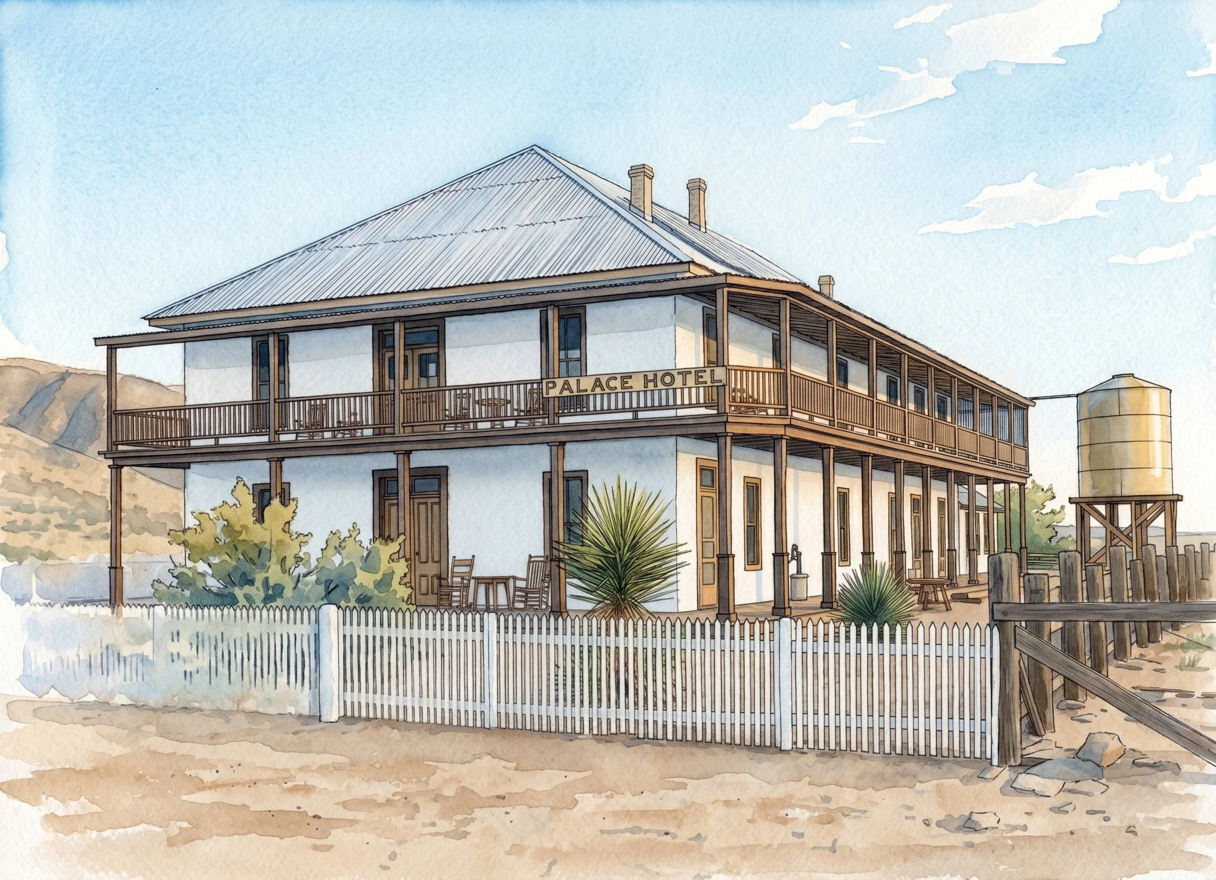 Palace Hotel Rendering