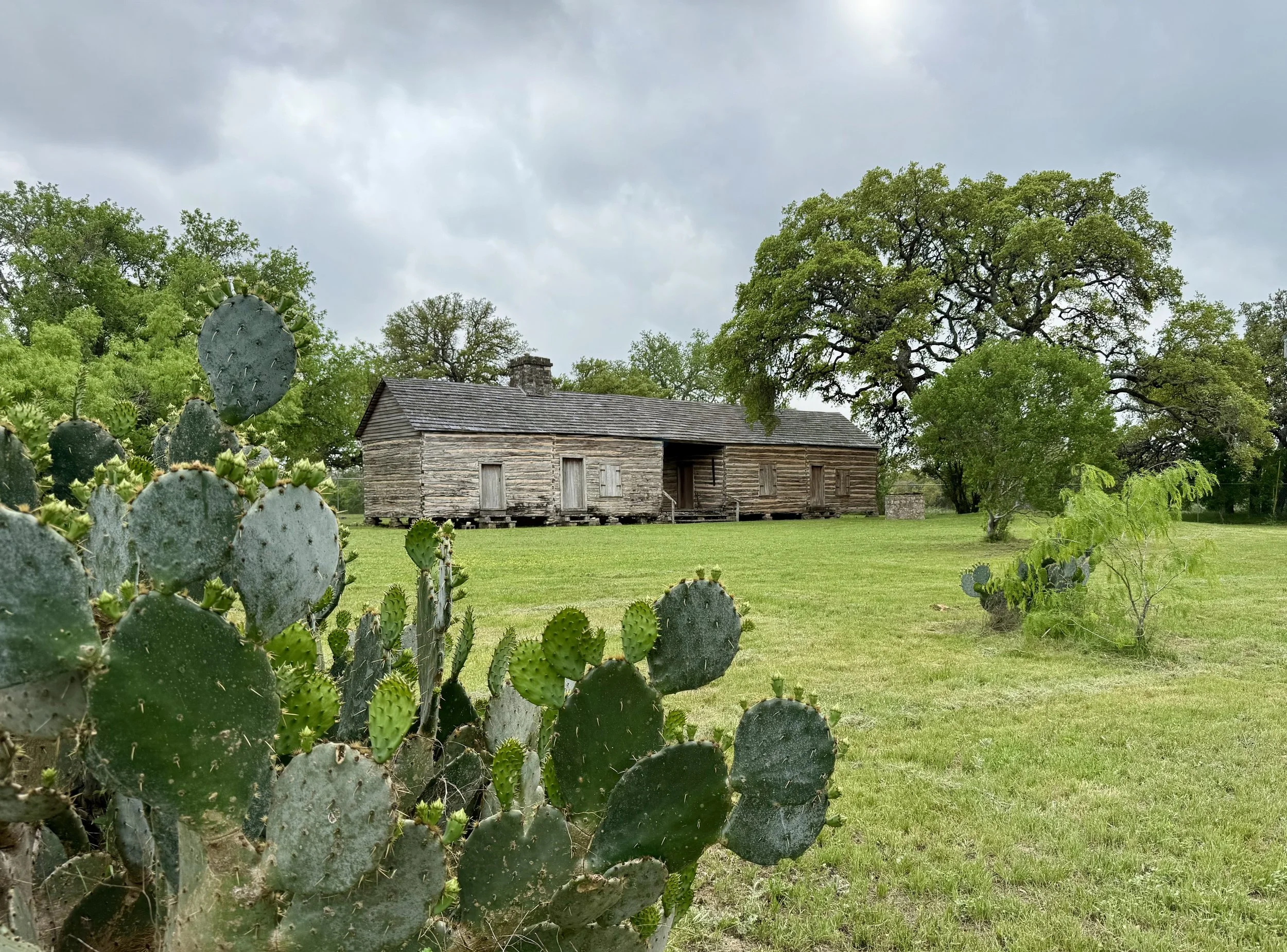 Central Texas Preservation Month Party at the Kyle Log House