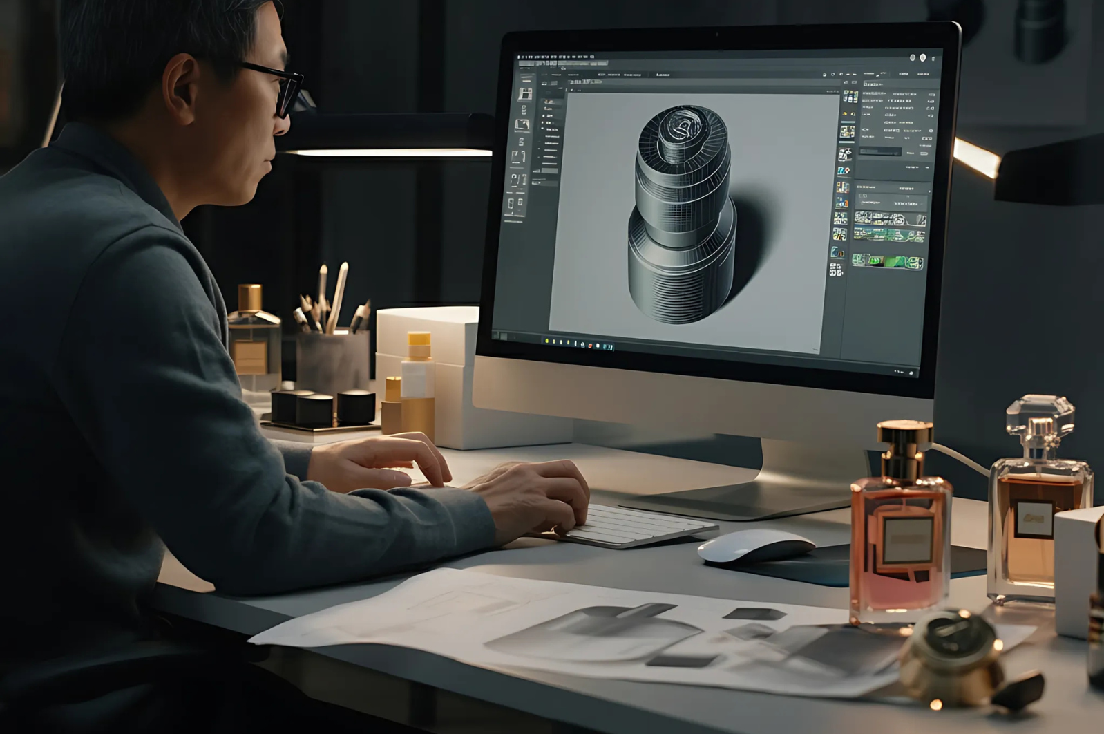 Emballage cosmétique personnalisé