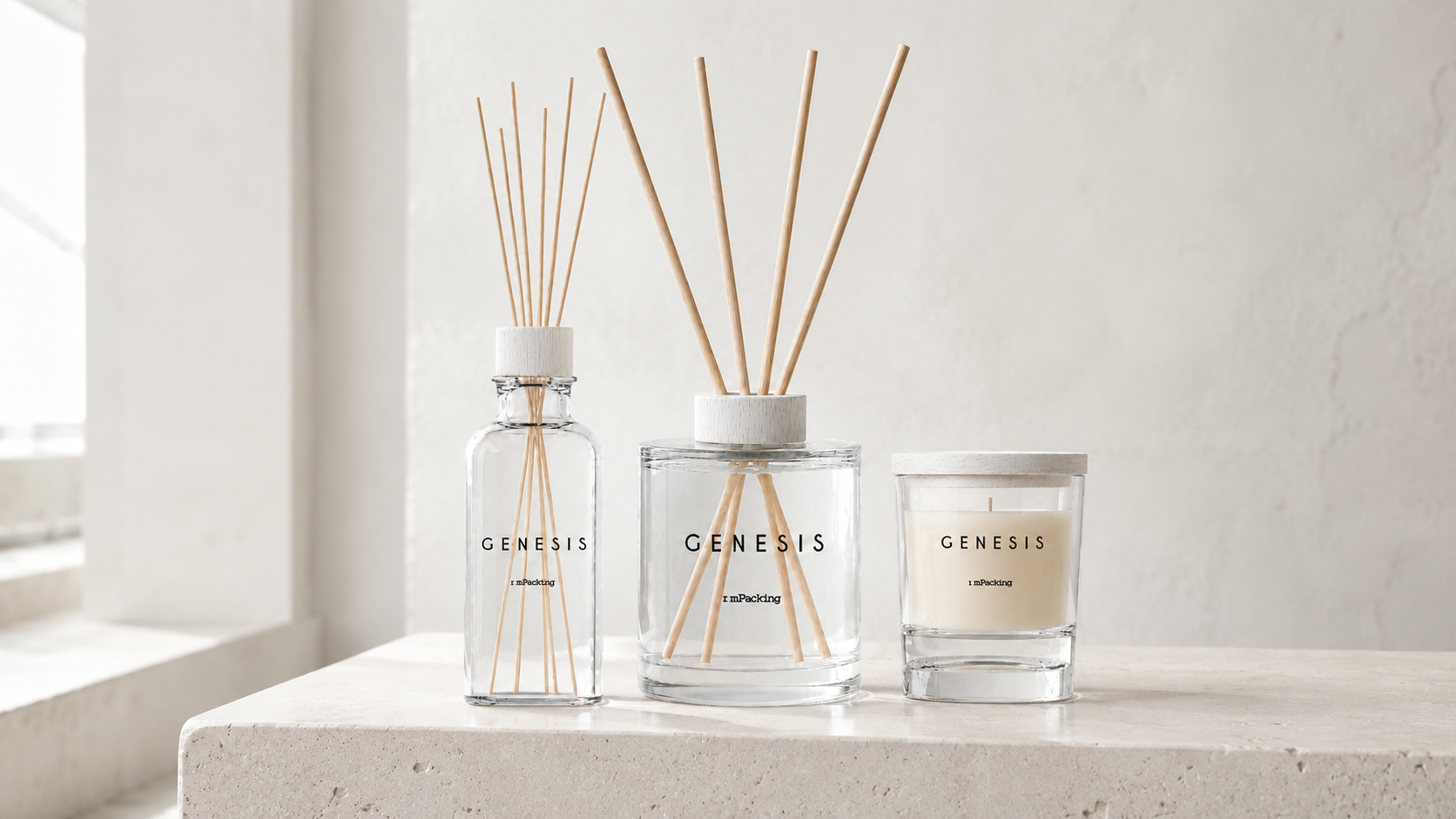 Pure white genesis collection
