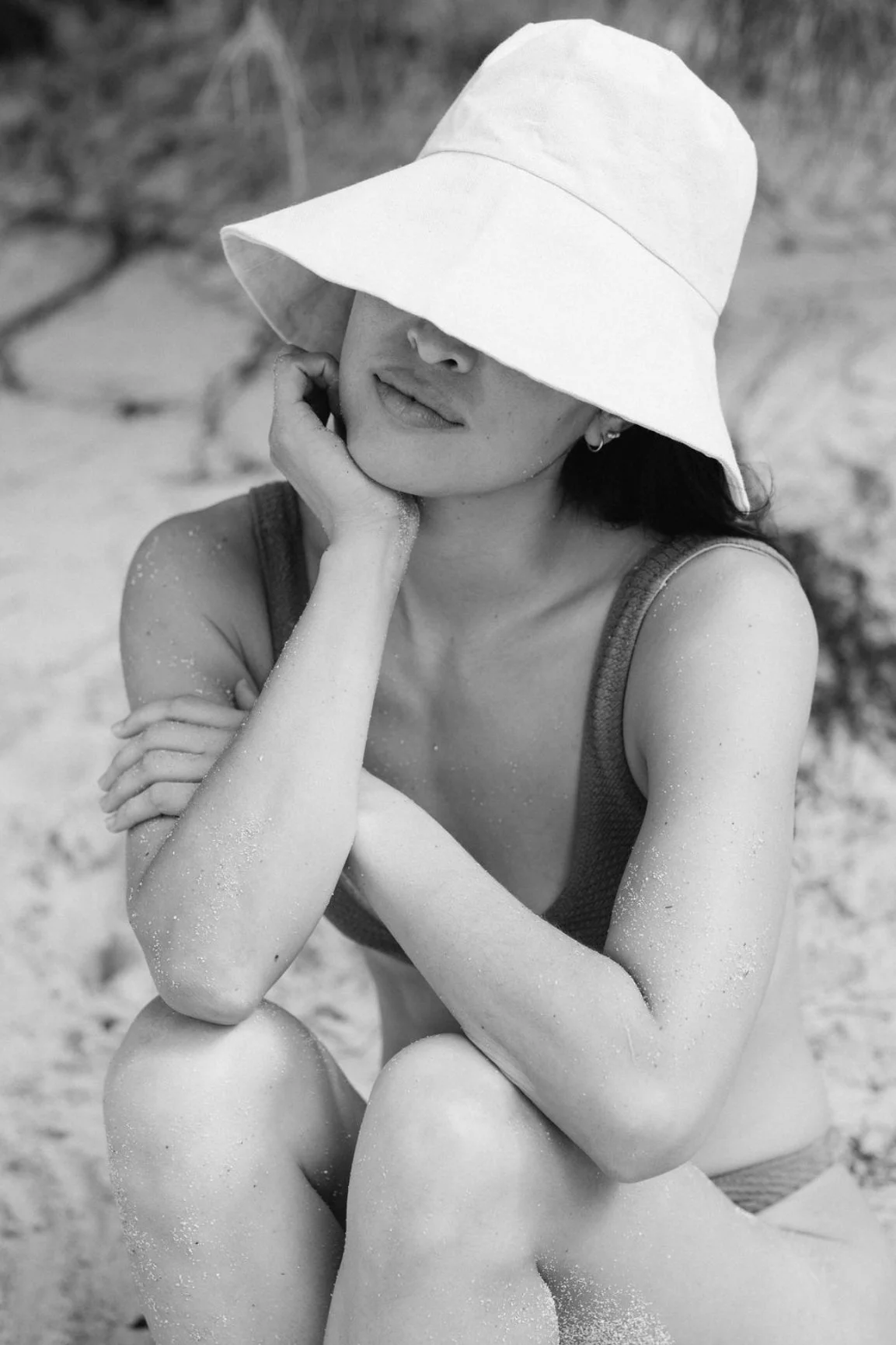 Day Camp Day Traveler Cream & Black Bucket Hat NWT Shop — DAY CAMP main image 2