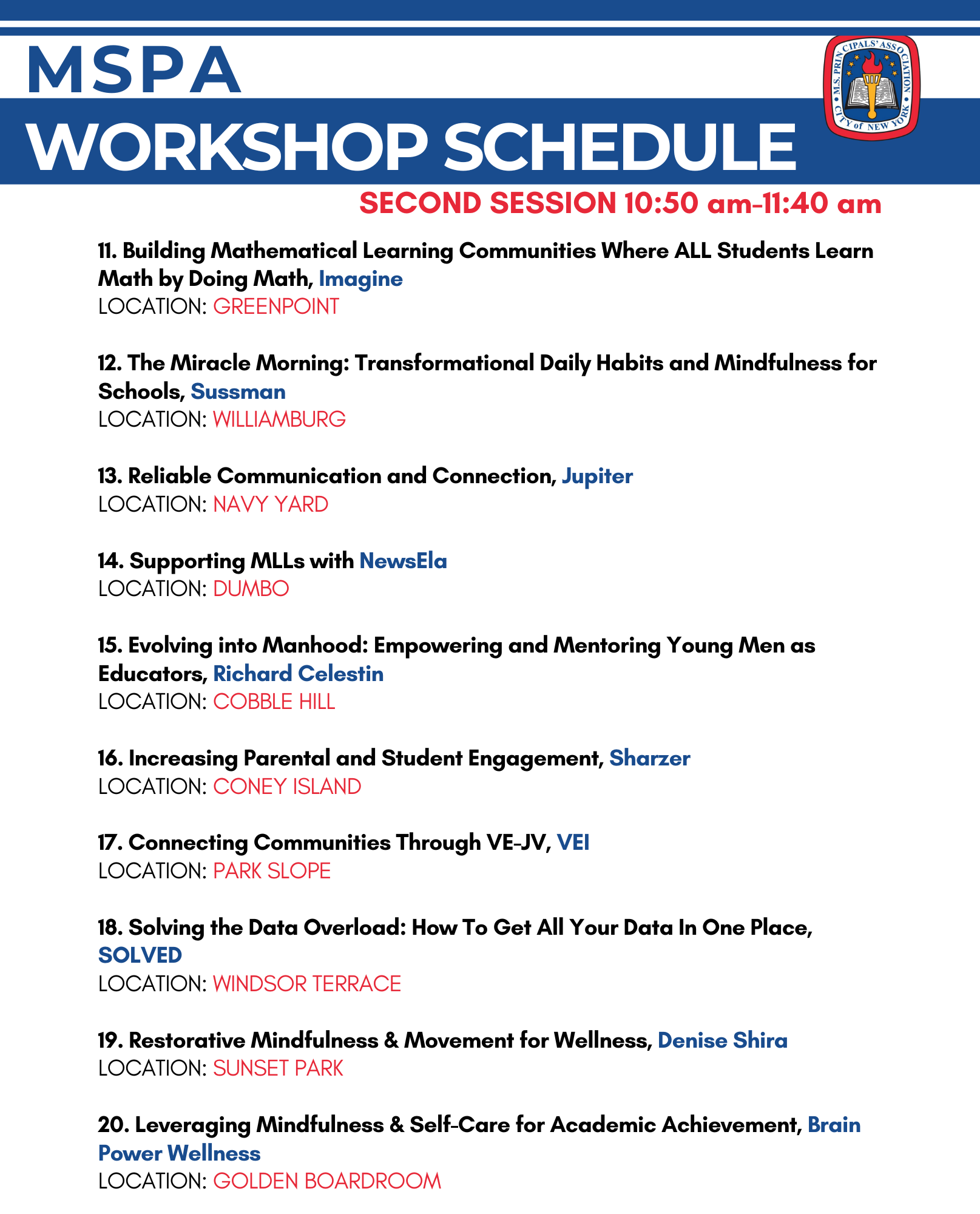 2024 Conference Info — MSPA