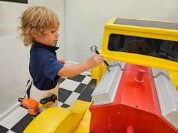 Mechanics learn through play