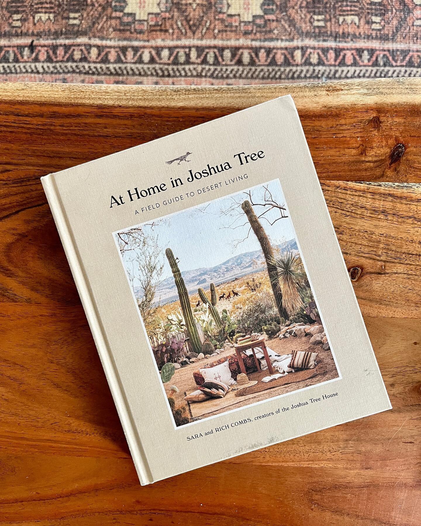 I&rsquo;m guessing the people who decorated the Air Bnb in my previous post were influenced by this book that was on the coffee table: At Home in Joshua Tree by Sarah and Rich Combs @thejoshuatreehouse I have to admit-I had seen this book in bookstor