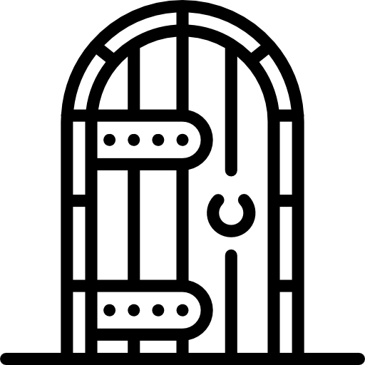 A black-outlined humanoid icon with a star on its chest surrounded by a dotted circle, on a white background.