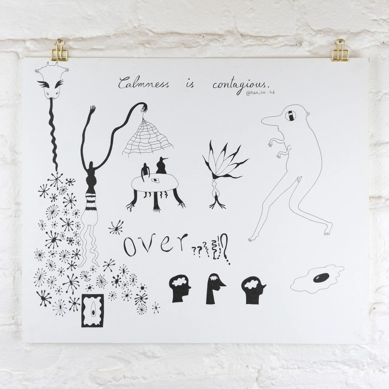 Calmness is contagious, 2020