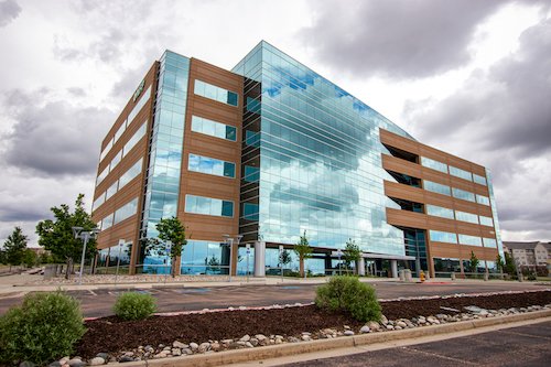 Exterior of Mountain View Pain Center North Colorado Springs clinic in Colorado Springs, Colorado