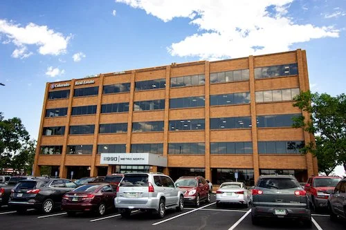 Exterior of Mountain View Pain Center Northglenn clinic in Northglenn, Colorado