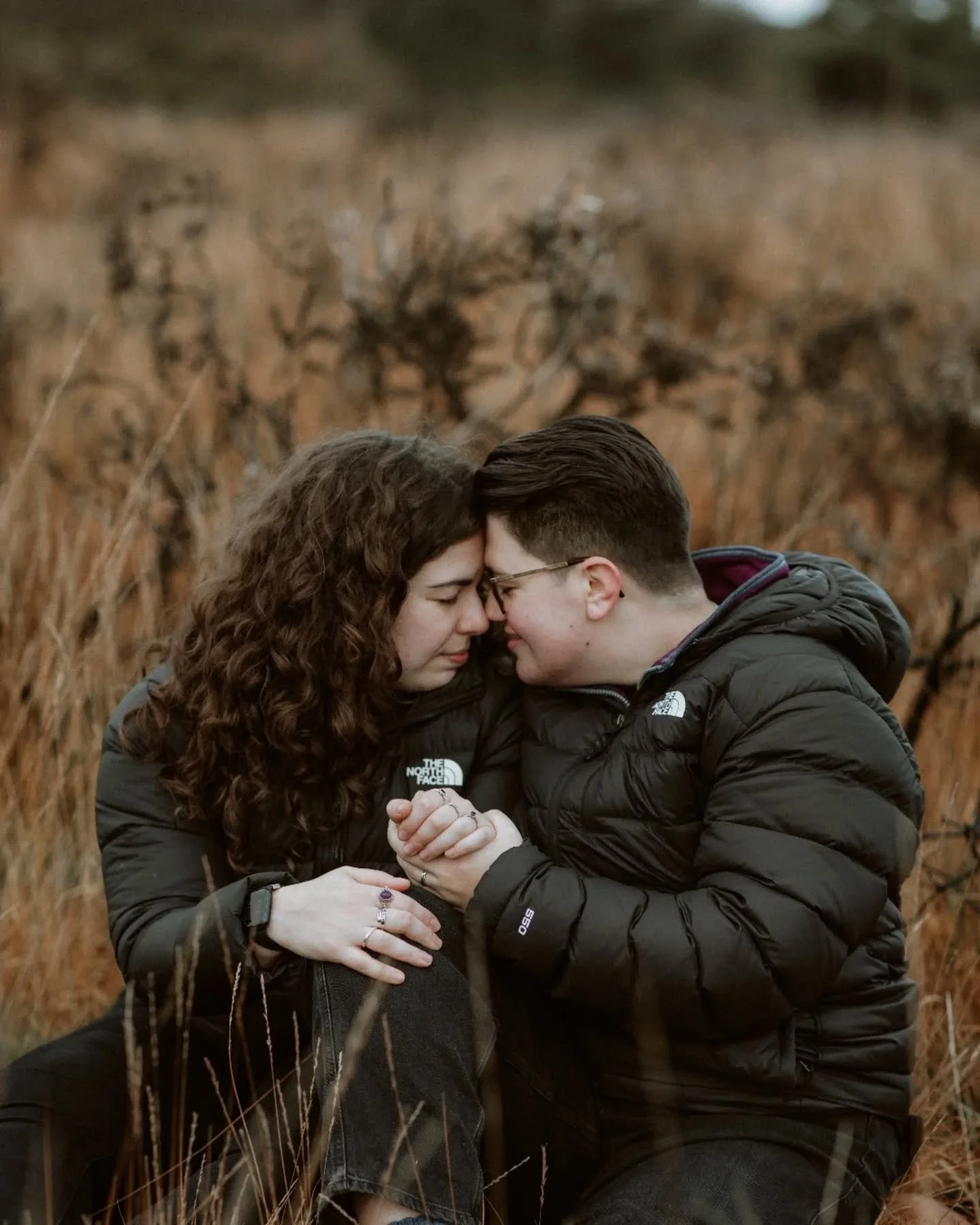 B &amp; L
Capturing their love amongst the remaining autumn leaves was pure magic last weekend. Sharing tender moments, laughs and a moment of peaceful pause. I can't wait to capture the wedding next year ❤️ ✨ 

#devon #devonphotographer #exeterphoto