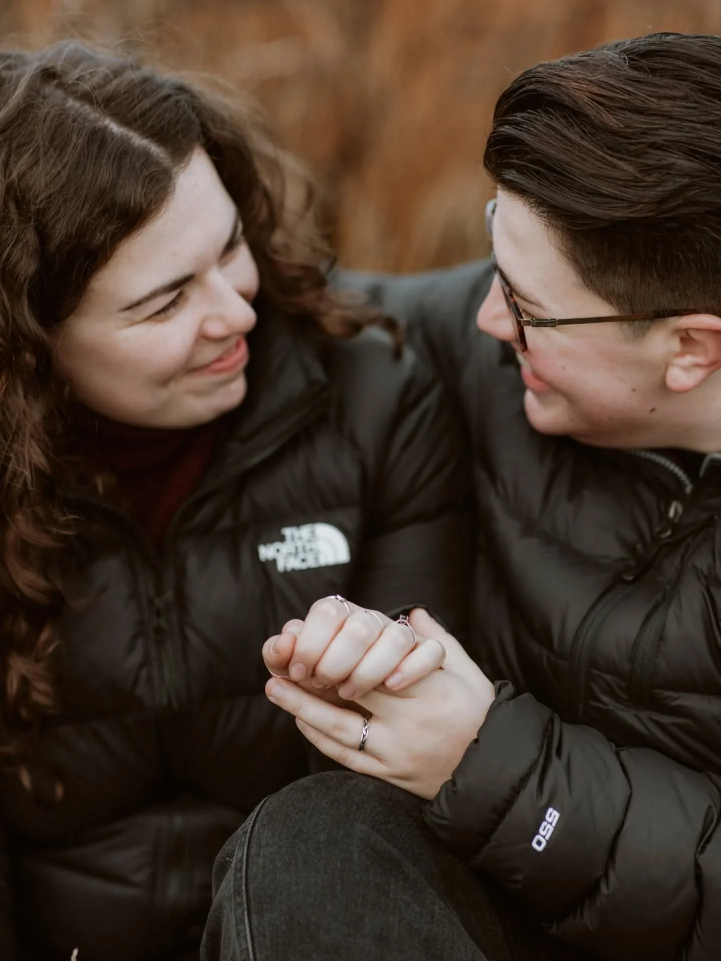 One week to goooooo! Before I get the capture this wonderful couple's wedding day @harefieldbarn. I cannot wait! ✨ 
Here's a little throwback to their beautiful autumnal engagement session.