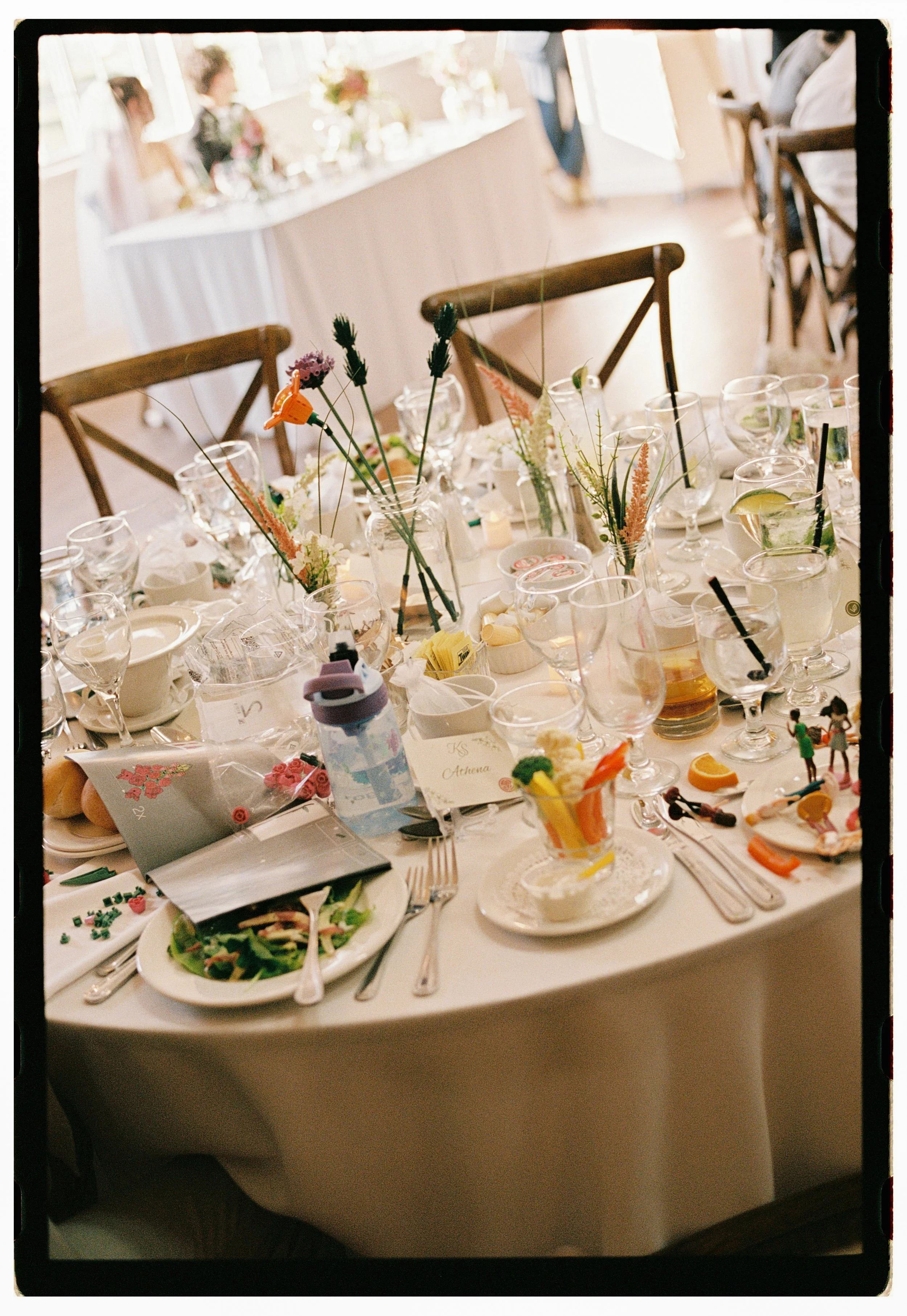 Candid family moments photographed on 35mm film by Ottawa analog photographer