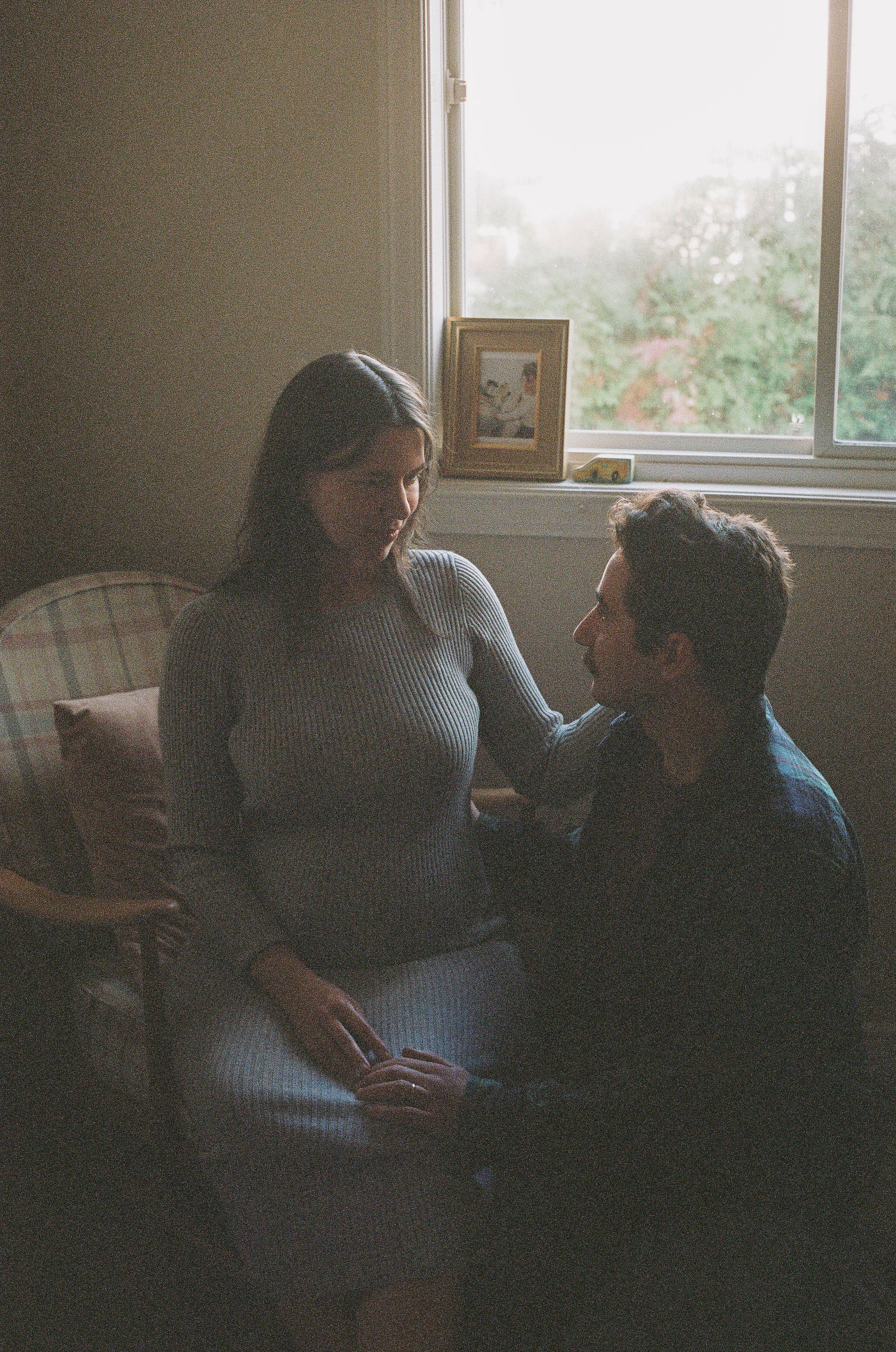 Documentary-style family photography in Ottawa captured on 35mm film