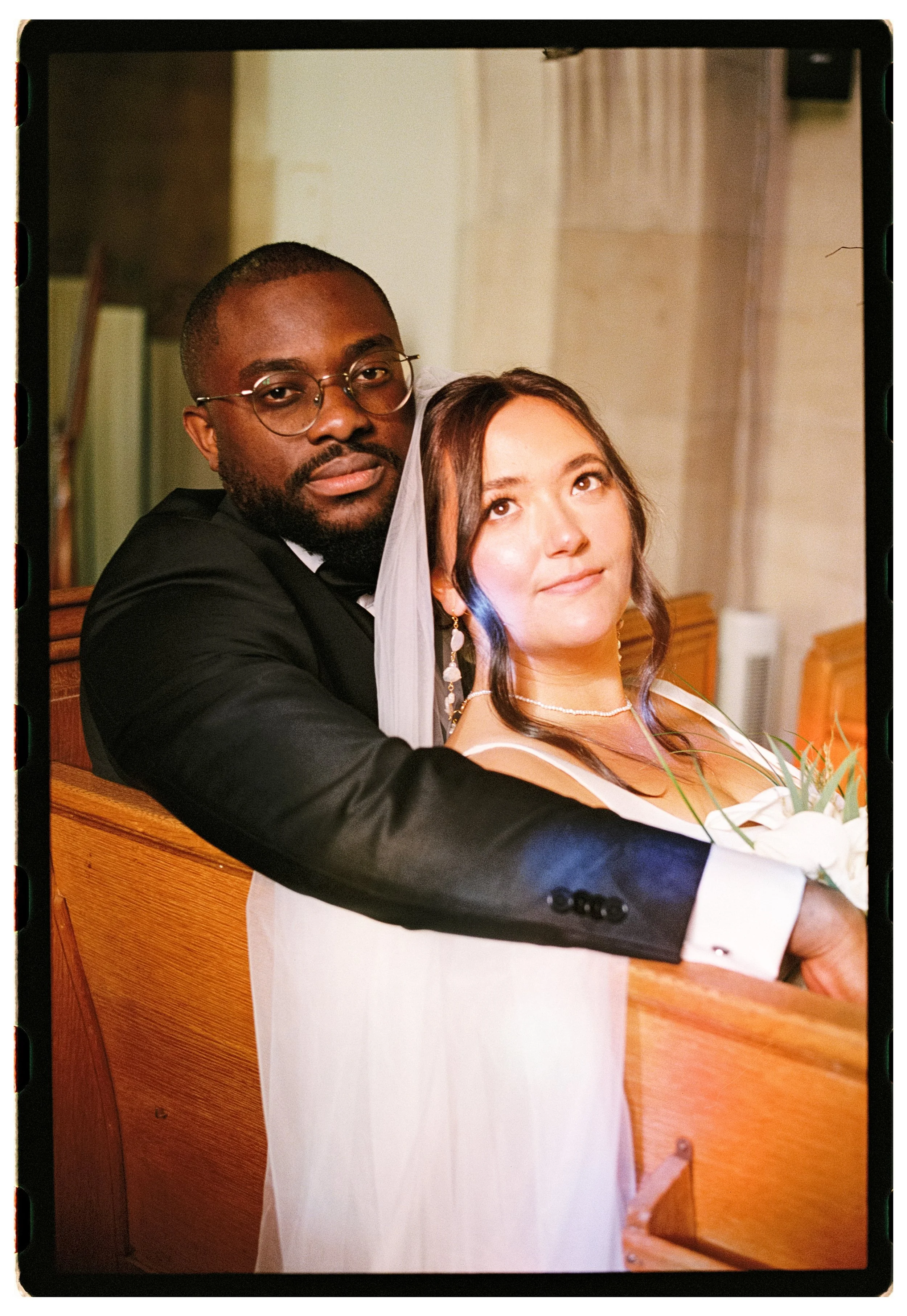 Wedding details photographed on 35mm film by Ottawa analog wedding photographer