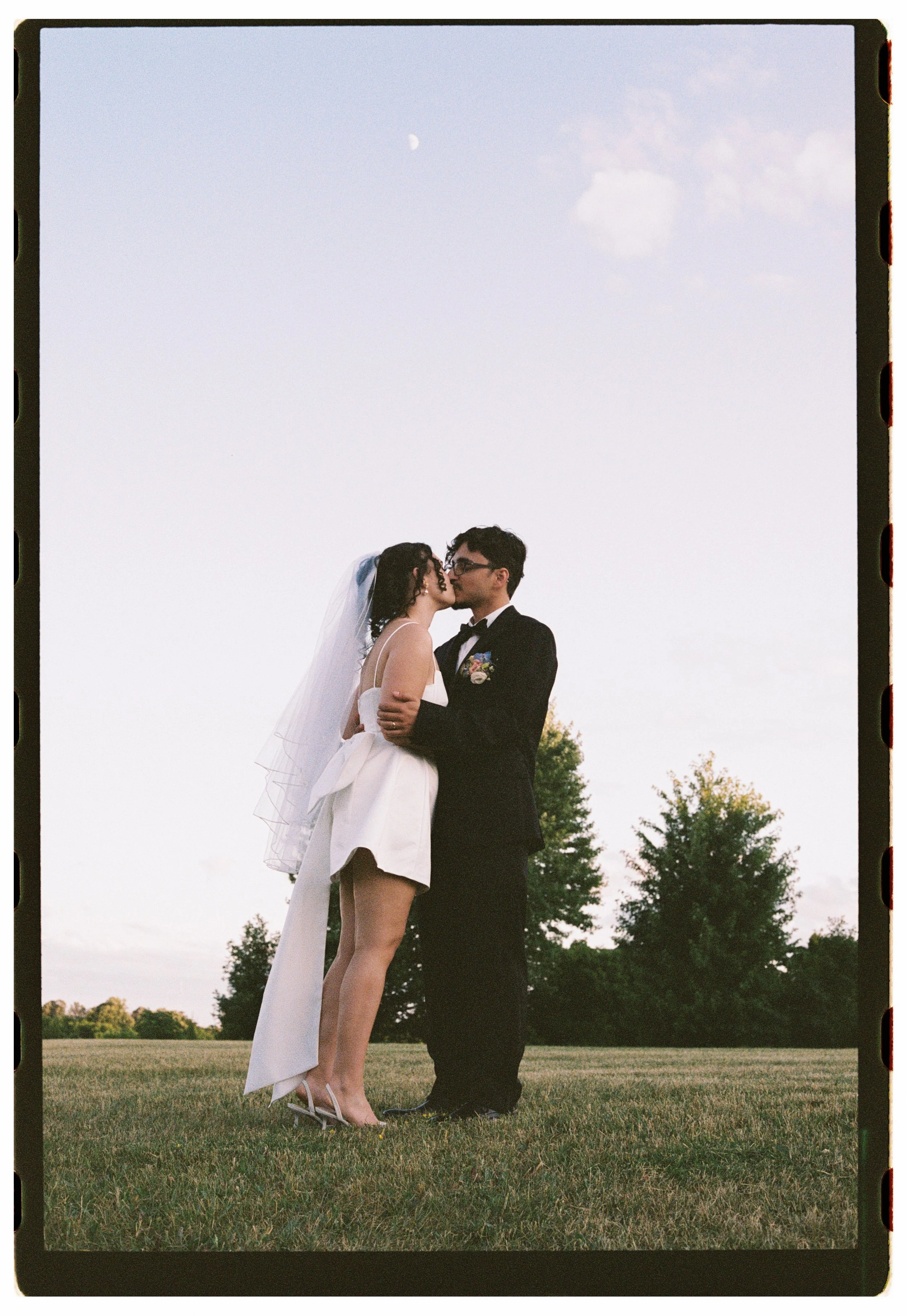 Ottawa wedding photographer specializing in 35mm and medium format film photography