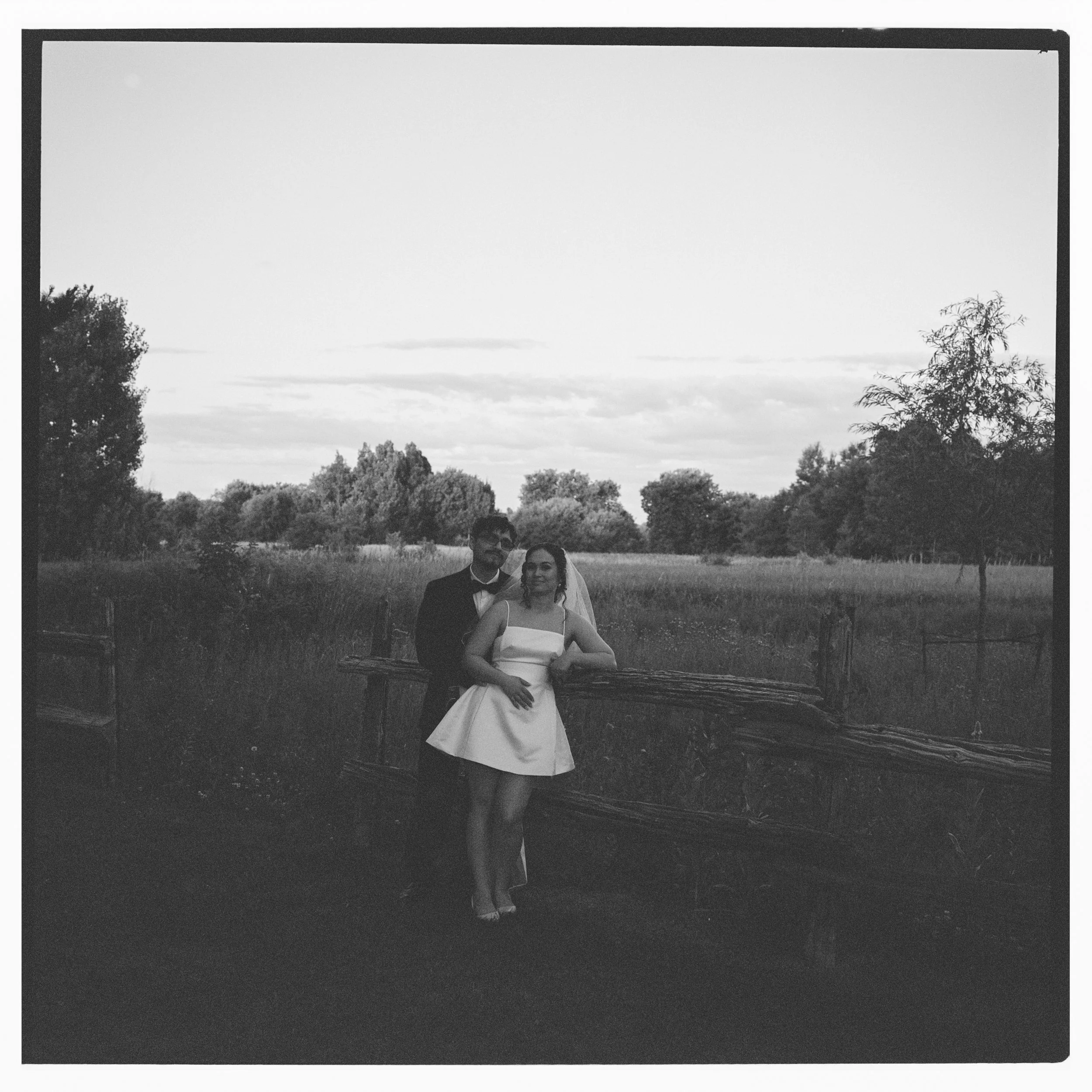 Ottawa wedding photographer specializing in 35mm and medium format film photography