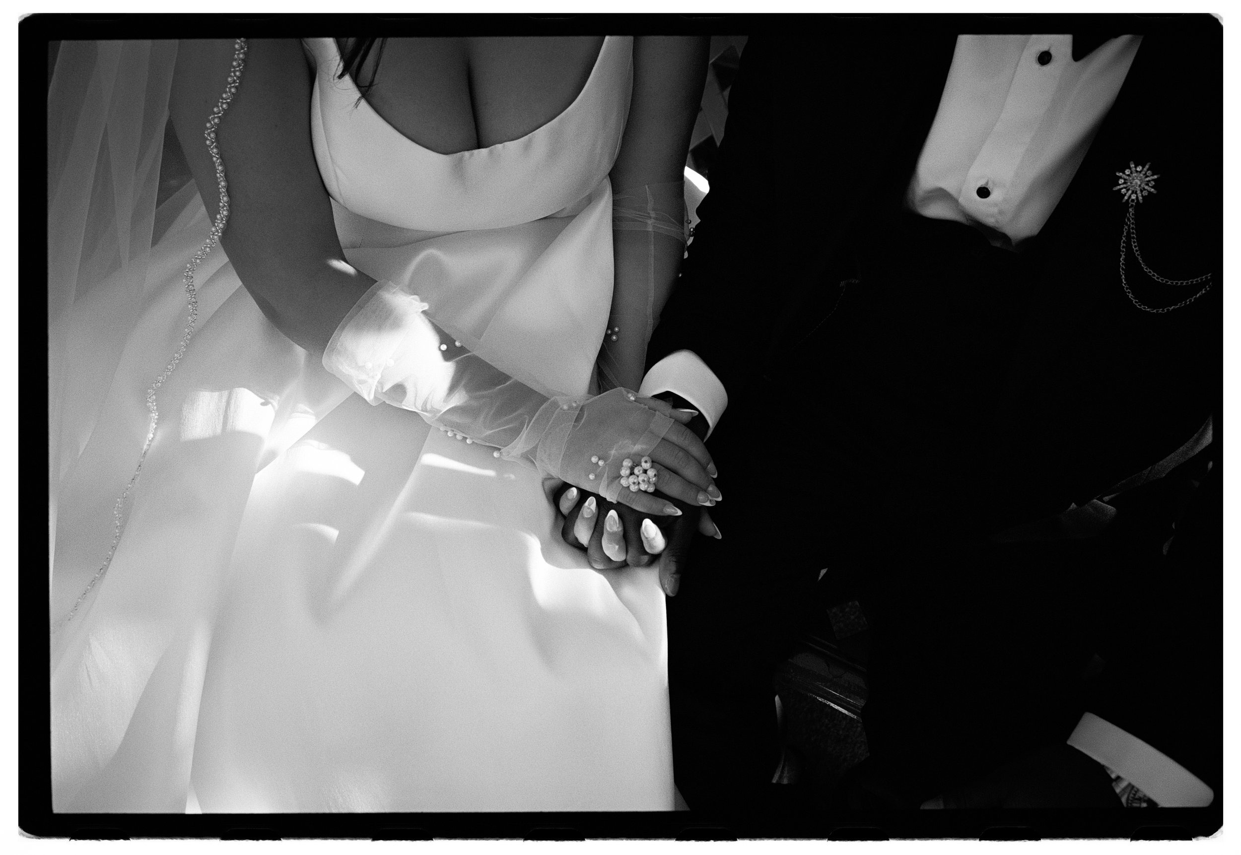 Wedding details photographed on 35mm film by Ottawa analog wedding photographer